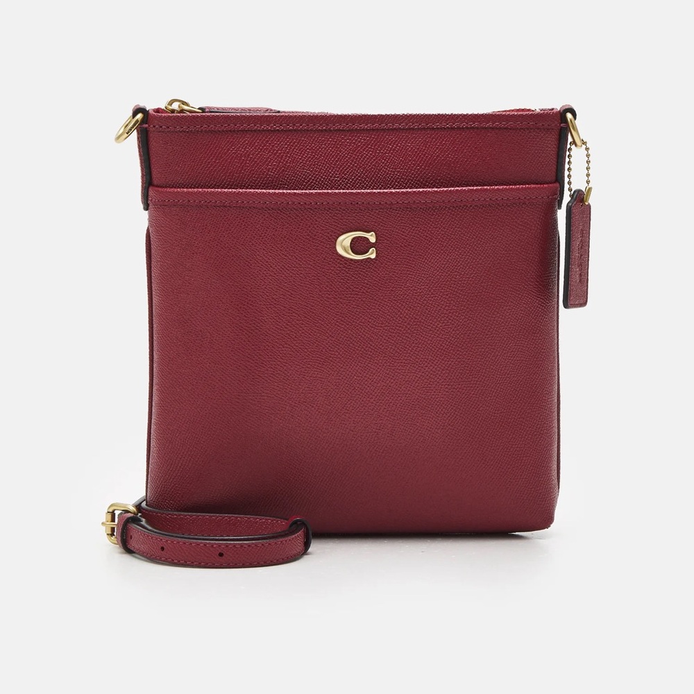 Coach Red Kitt Crossbody Bag small - Picture 1 of 13